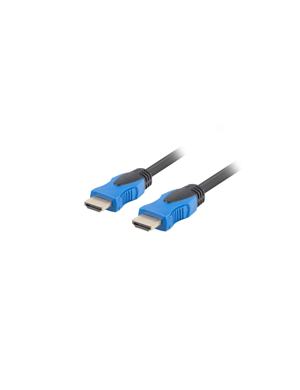 Lanberg HDMI M/M V2.0 Cable 4K CU | CA-HDMI-20CU-0100-BK | HDMI to HDMI | 10 m