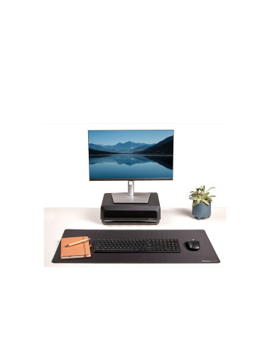 Fellowes Breyta Desk Mat - Black | Fellowes