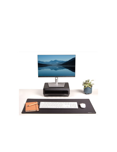 Fellowes Breyta Desk Mat - Black | Fellowes