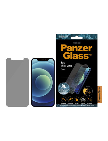 PanzerGlass | Apple | For iPhone 12 Mini | Tempered Glass | Transparent | Privacy glass
