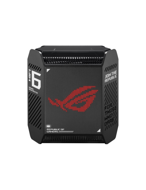 Wifi 6 802.11ax Tri-band Gigabit Gaming Mesh Router | GT6 ROG Rapture (1-Pack) | 802.11ax | 574+4804+4804 Mbit/s | 10/100/1000 M