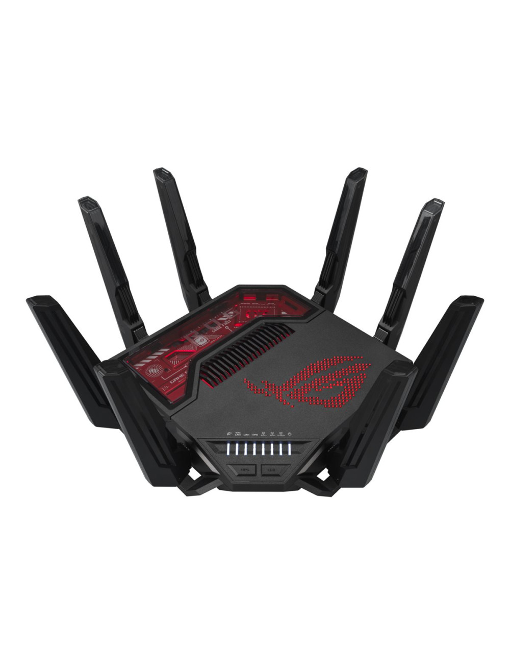 WiFi 7 Tri-band Gaming Router | ROG Rapture GT-BE19000 | 802.11ax | 10/100/1000 Mbit/s | Ethernet LAN (RJ-45) ports 1 | Mesh Sup