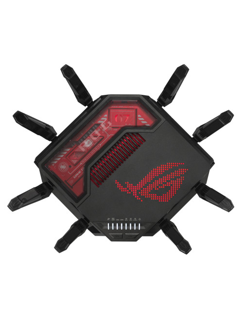 WiFi 7 Tri-band Gaming Router | ROG Rapture GT-BE19000 | 802.11ax | 10/100/1000 Mbit/s | Ethernet LAN (RJ-45) ports 1 | Mesh Sup