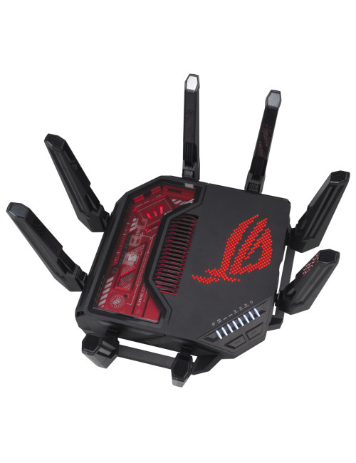 WiFi 7 Tri-band Gaming Router | ROG Rapture GT-BE19000 | 802.11ax | 10/100/1000 Mbit/s | Ethernet LAN (RJ-45) ports 1 | Mesh Sup