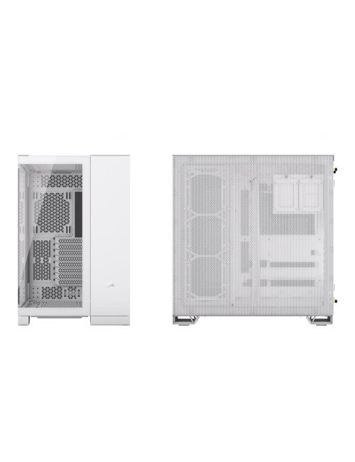 Corsair Dual Chamber PC Case | iCUE LINK 6500X RGB | White | Mid Tower | Power supply included No | ATX