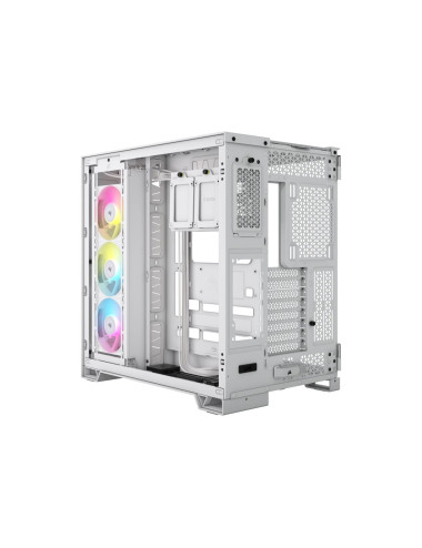 Corsair Dual Chamber PC Case | iCUE LINK 6500X RGB | White | Mid Tower | Power supply included No | ATX