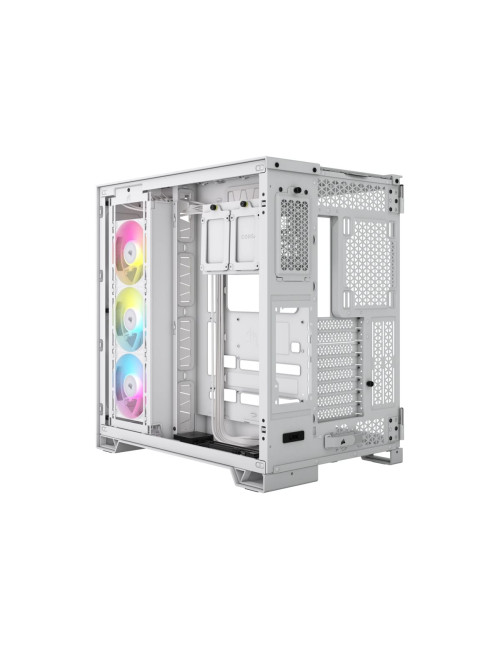 Corsair Dual Chamber PC Case | iCUE LINK 6500X RGB | White | Mid Tower | Power supply included No | ATX