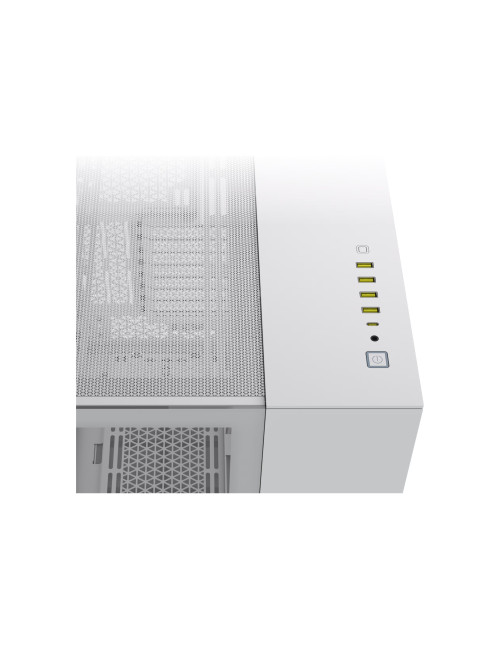 Corsair Dual Chamber PC Case | iCUE LINK 6500X RGB | White | Mid Tower | Power supply included No | ATX