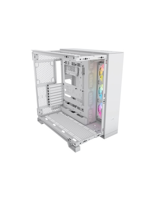 Corsair Dual Chamber PC Case | iCUE LINK 6500X RGB | White | Mid Tower | Power supply included No | ATX