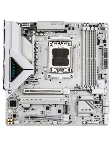 Gigabyte B850M EAGLE WF6E ICE | Processor family AMD | Processor socket AM5 | DDR5 | Supported hard disk drive interfaces SATA, 
