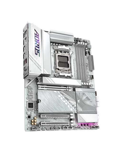 Gigabyte X870E AORUS ELITE WIFI7 ICE | Processor family AMD | Processor socket AM5 | DDR5 | Supported hard disk drive interfaces