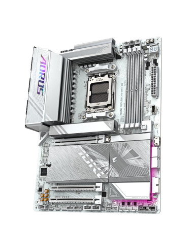 Gigabyte X870E AORUS ELITE WIFI7 ICE | Processor family AMD | Processor socket AM5 | DDR5 | Supported hard disk drive interfaces