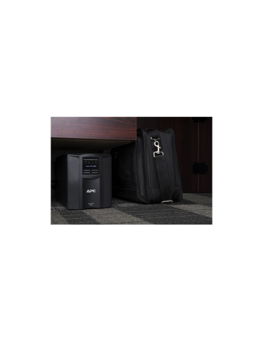 Schneider Electric APC Smart-UPS, Tower, 8x IEC C13 outlets, SmartConnect Port+SmartSlot, AVR, LCD | SMT1000IC | 1000 VA | 700 W