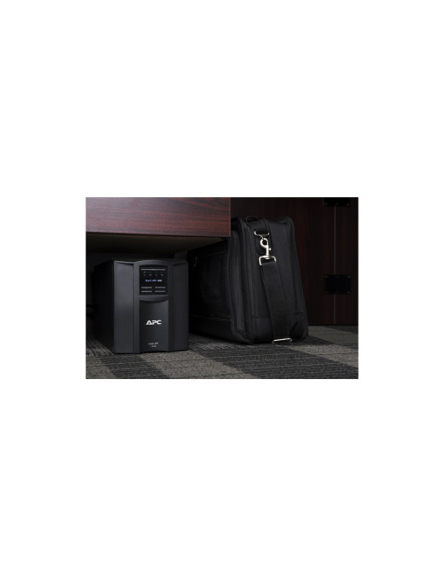 Schneider Electric APC Smart-UPS, Tower, 8x IEC C13 outlets, SmartConnect Port+SmartSlot, AVR, LCD | SMT1000IC | 1000 VA | 700 W