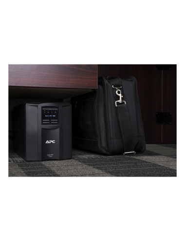 Schneider Electric APC Smart-UPS, Tower, 8x IEC C13 outlets, SmartConnect Port+SmartSlot, AVR, LCD | SMT1000IC | 1000 VA | 700 W
