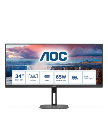 AOC V5 U34V5C/BK computer...