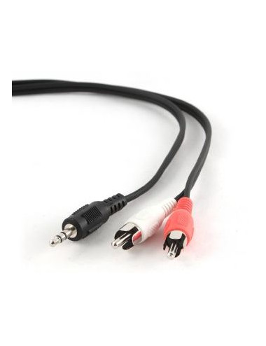 Cablexpert | 2.5m, 3.5mm/2xRCA, M/M | 3.5mm | 2 x RCA