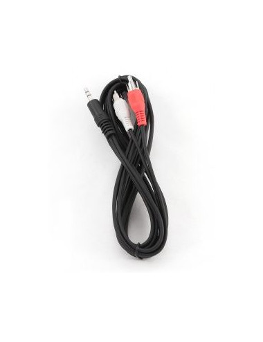 Cablexpert | 2.5m, 3.5mm/2xRCA, M/M | 3.5mm | 2 x RCA
