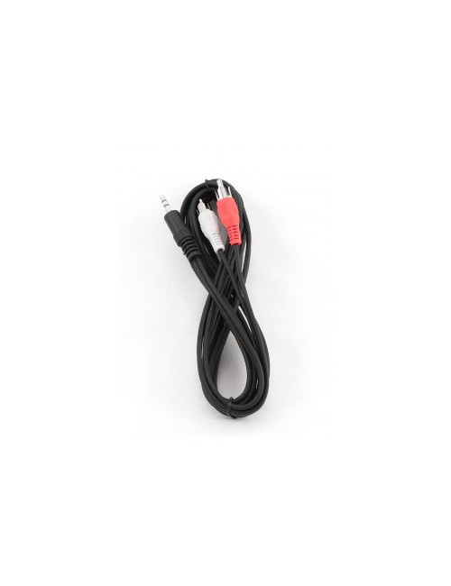 Cablexpert | 2.5m, 3.5mm/2xRCA, M/M | 3.5mm | 2 x RCA