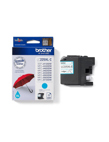 Brother LC-225XLC | Ink Cartridge | Cyan