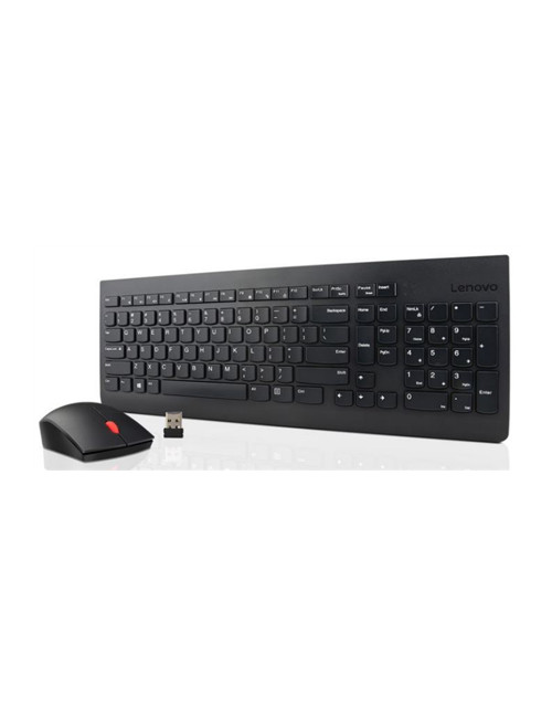 Lenovo | Essential | Essential Wireless Keyboard and Mouse Combo - US English with Euro symbol | Keyboard and Mouse Set | Wirele