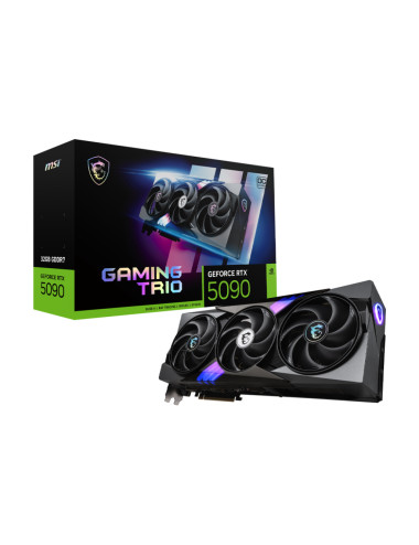 MSI GeForce RTX 5090 32G GAMING TRIO OC | NVIDIA | 32 GB | GeForce RTX 5090 | GDDR7 | HDMI ports quantity 1 | PCI Express Gen 5