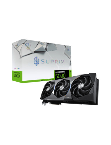 MSI GeForce RTX 5090 32G SUPRIM SOC | NVIDIA | 32 GB | GeForce RTX 5090 | GDDR7 | HDMI ports quantity 1 | PCI Express Gen 5 x16