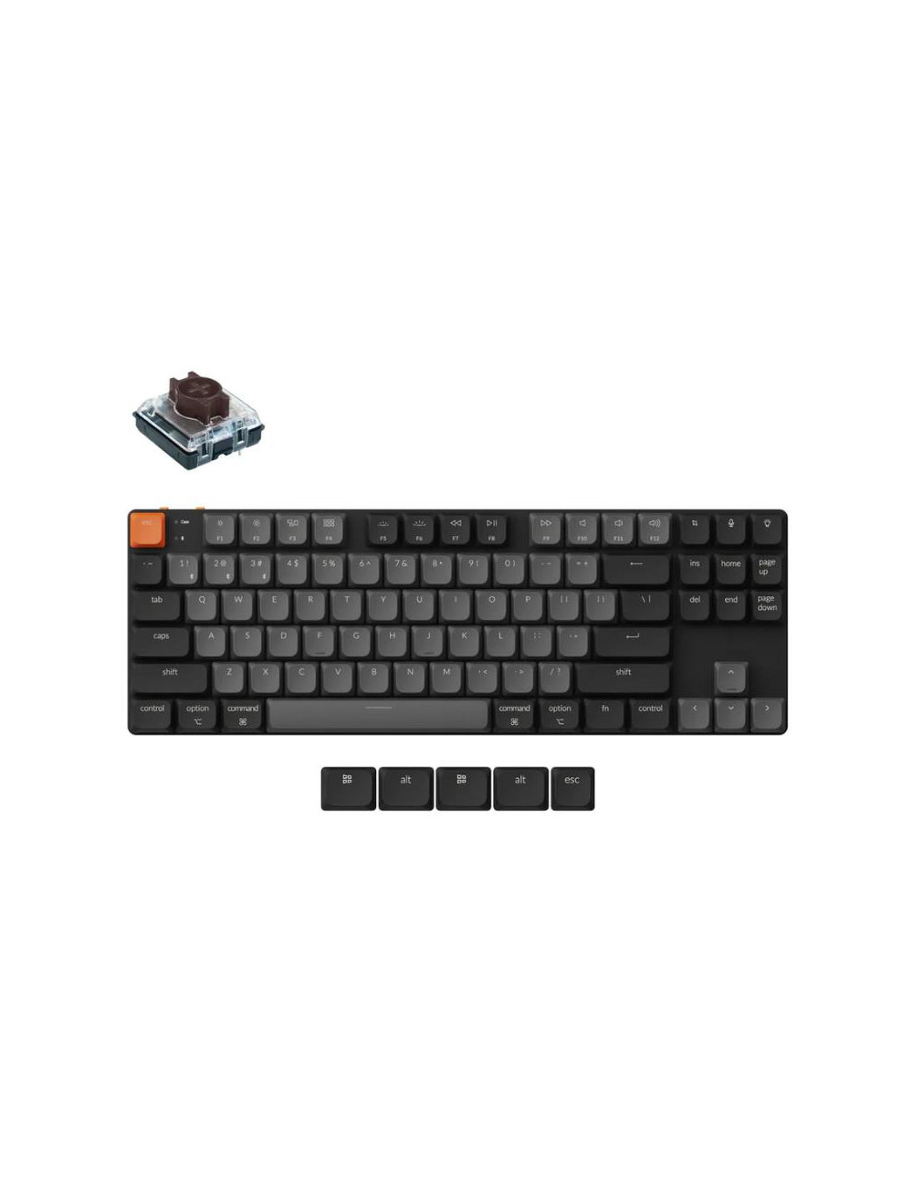 KEYBOARD WRL K1/BLACK K1X-A3 KEYCHRON