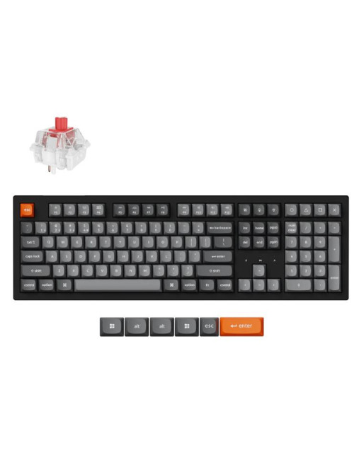 KEYBOARD WRL K10 MAX RGB/BLACK K10M-H1 KEYCHRON