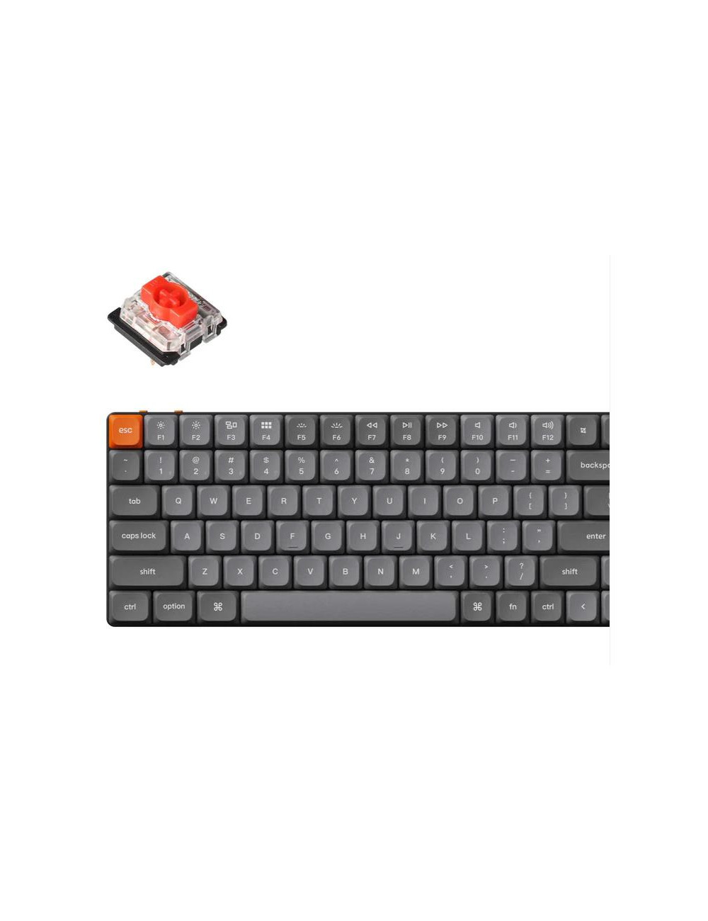 KEYBOARD WRL K3 MAX RGB/BLACK K3M-H1 KEYCHRON