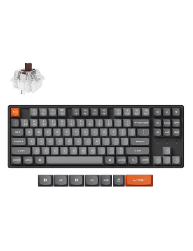 KEYBOARD WRL K8 MAX RGB/BLACK K8M-J3 KEYCHRON