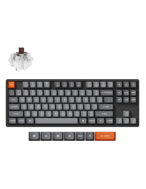 KEYBOARD WRL K8 MAX RGB/BLACK K8M-J3 KEYCHRON