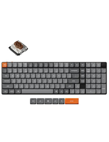 KEYBOARD WRL K17 MAX RGB/BLACK K17M-H3 KEYCHRON