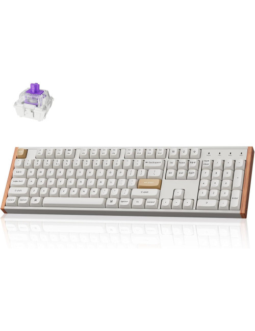 KEYBOARD WRL K10 HE SPECIAL ED/WHITE K10H-Q1 KEYCHRON