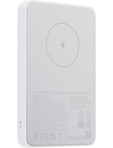 Xiaomi Magnetic Power Bank GL | 5000 mAh | White