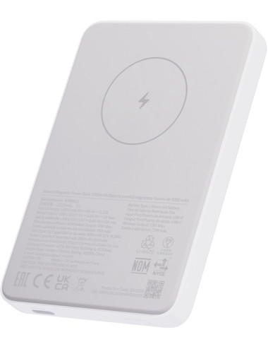 Xiaomi Magnetic Power Bank GL | 5000 mAh | White