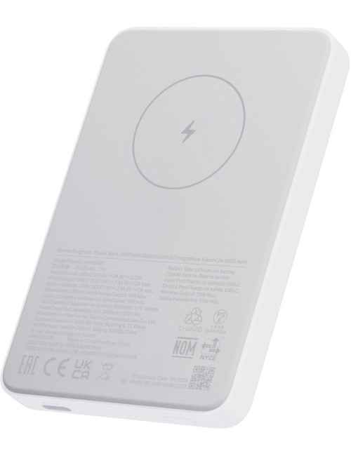 Xiaomi Magnetic Power Bank GL | 5000 mAh | White