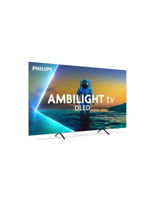Philips OLED 4K Ambilight TV | 77OLED820/12 | 77 | Smart TV | Google TV | Grey