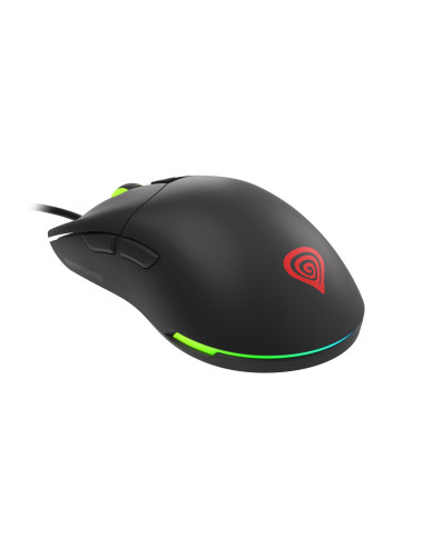 Genesis | Ultralight Gaming Mouse | Krypton 750 | Wired | Optical | Gaming Mouse | USB 2.0 | Black | Yes