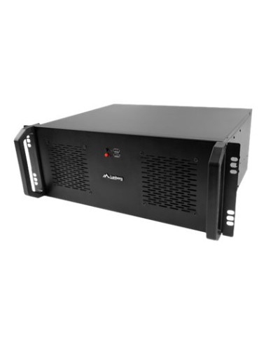 Lanberg Rackmount server chassis lanberg ATX 350/10 19"/4U | Black