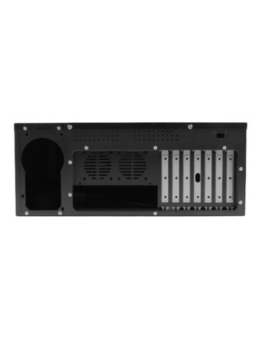 Lanberg Rackmount server chassis lanberg ATX 350/10 19"/4U | Black
