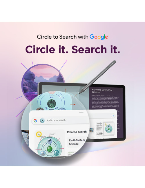 Lenovo Idea Tab 11 2.5K Mediatek Dimensity 6300/8GB/128GB/Android 15/Grey/2Y Warranty | Lenovo Tab (without power adapter) | Ide