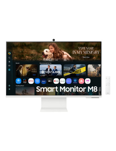 Samsung LS32FM801UUXDU | 32 " | VA | 16:9 | 60 Hz | 4 ms | 3840 x 2160 pixels | 400 cd/m | HDMI ports quantity 1 | White