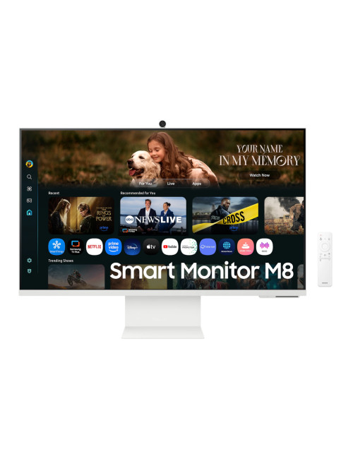 Samsung LS32FM801UUXDU | 32 " | VA | 16:9 | 60 Hz | 4 ms | 3840 x 2160 pixels | 400 cd/m | HDMI ports quantity 1 | White
