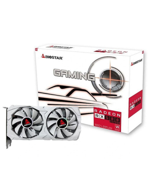 Graphics Card|BIOSTAR|AMD Radeon RX 580|8 GB|GDDR5|256 bit|PCIE 3.0 16x|Dual Slot Fansink|1xHDMI|2xDisplayPort|VA5825RQ82