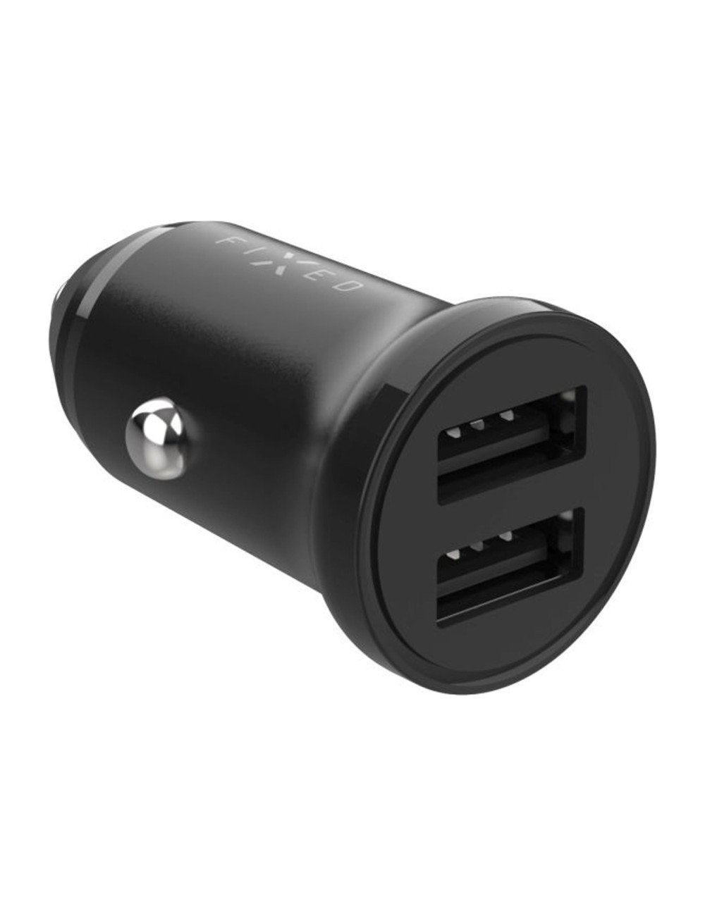 FIXED Dual USB Car Charger 15W, Black | Fixed