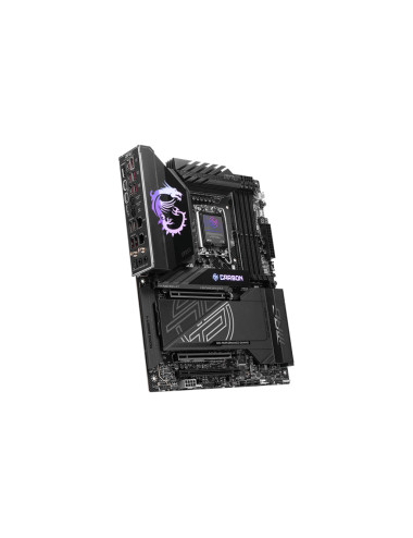 MSI MPG Z890 CARBON WIFI | Processor family Intel | Processor socket LGA1851 | Supported hard disk drive interfaces SATA, M.2 | 