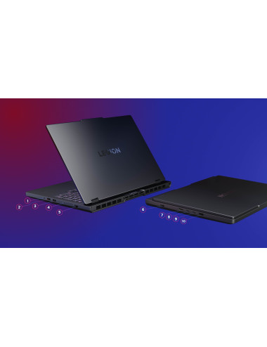 Lenovo Legion Pro 5 16IAX10 | Eclipse Black | 16 " | OLED | WQXGA | 2560 x 1600 pixels | Glossy | Intel Core Ultra 7 | 255HX | 3