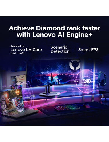 Lenovo Legion Pro 5 16IAX10 | Eclipse Black | 16 " | OLED | WQXGA | 2560 x 1600 pixels | Glossy | Intel Core Ultra 7 | 255HX | 3