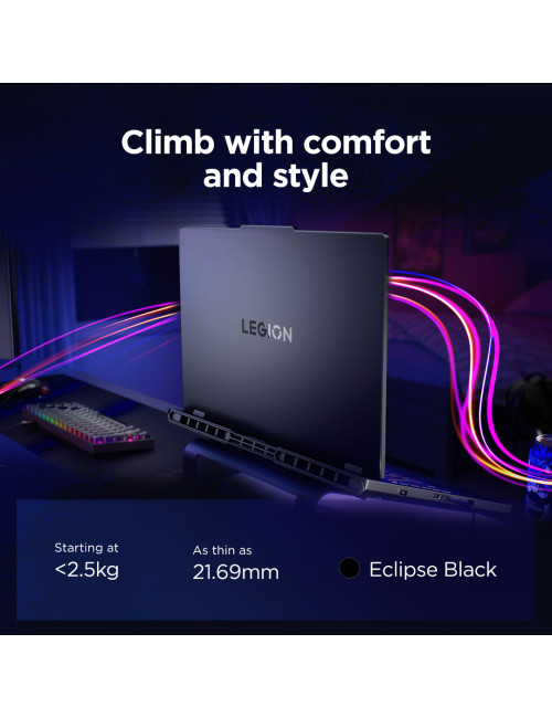 Lenovo Legion Pro 5 16IAX10 | Eclipse Black | 16 " | OLED | WQXGA | 2560 x 1600 pixels | Glossy | Intel Core Ultra 7 | 255HX | 3